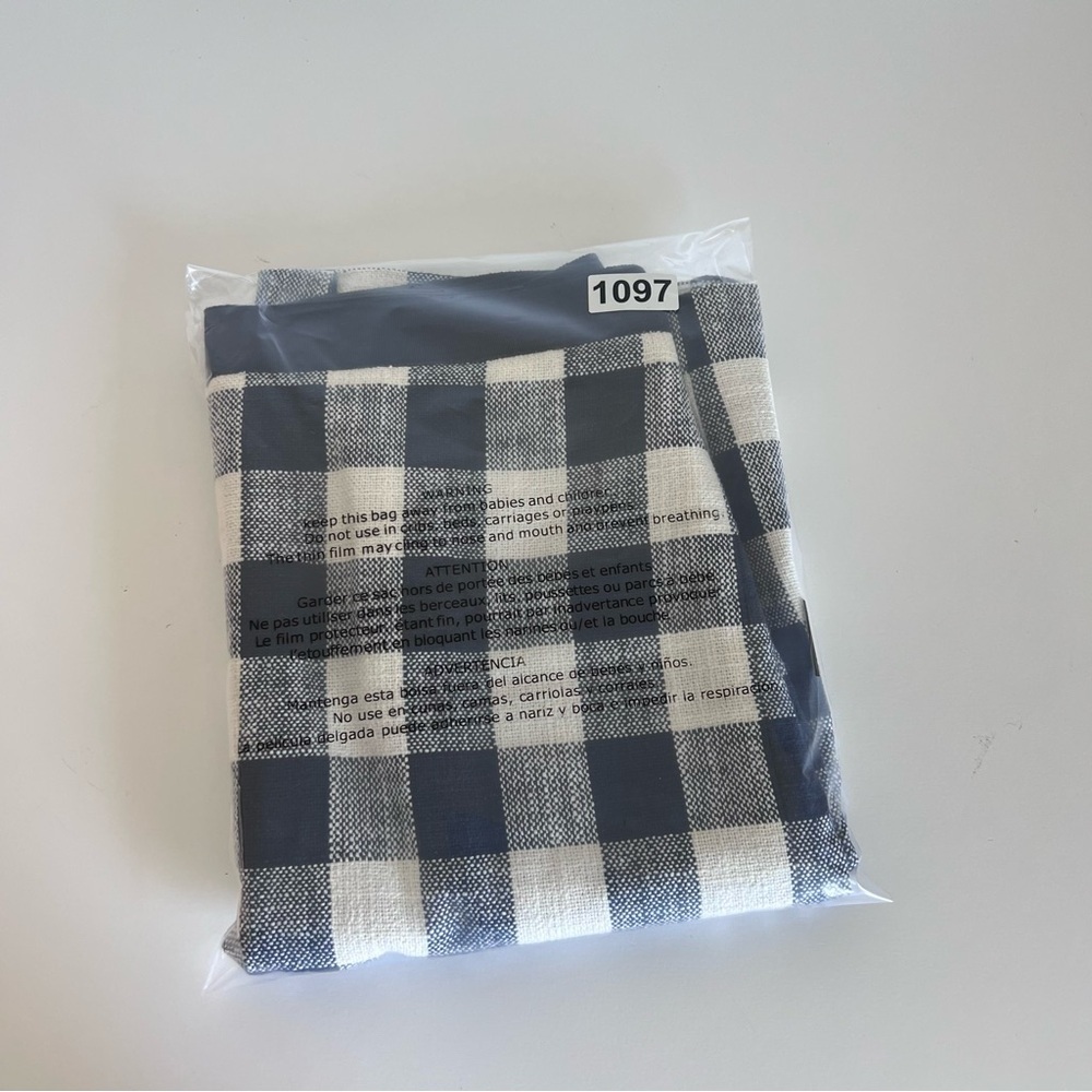 J. Crew Women’s Mini Pencil Skirt in Cotton-Linen Tweed Navy Buffalo Check‎ - Picture 13 of 13